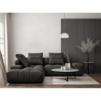 Pakabinamas šviestuvas Feder 1xE27 Juoda (PND-61001A-BK)