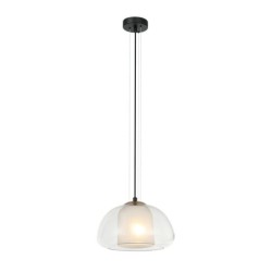 Pakabinamas šviestuvas Feder 1xE27 Juoda (PND-61001A-BK)