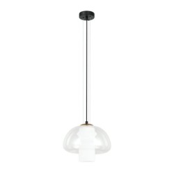 Pakabinamas šviestuvas Feder 1xE27 Juoda (PND-61001B-BK)