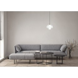 Pakabinamas šviestuvas Feder 1xE27 Juoda (PND-61001B-BK)