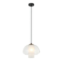 Pakabinamas šviestuvas Feder 1xE27 Juoda (PND-61001B-BK)