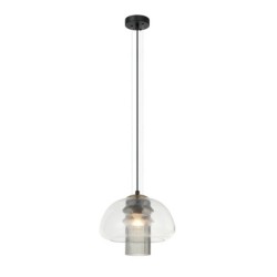 Pakabinamas šviestuvas Feder 1xE27 Juoda (PND-61001C-BK)