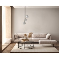 Pakabinamas šviestuvas Felis 3xE27 Aukso (PND-40824-3-GD)
