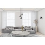 Sieninis šviestuvas Felis 1xE27 Matinė Juoda (WL-40824-1-BK)