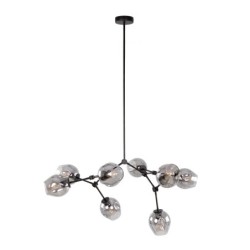 Pakabinamas šviestuvas Ferral 8xE27 Juoda (PND-75075-8-BK-SG)