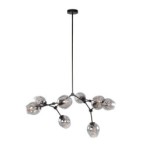 Pakabinamas šviestuvas Ferral 8xE27 Juoda (PND-75075-8-BK-SG)