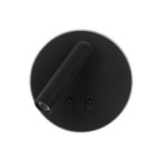 Sieninis šviestuvas Furla LED 8W 3000K Juoda (WL-53742-1-BK)