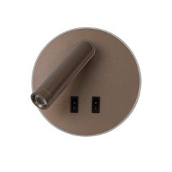 Sieninis šviestuvas Furla LED 8W 3000K Kavos (WL-53742-1-CF)