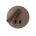 Sieninis šviestuvas Furla LED 8W 3000K Kavos (WL-53742-1-CF)