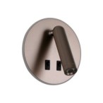 Sieninis šviestuvas Furla LED 8W 3000K Kavos (WL-53742-1-CF)