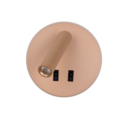 Sieninis šviestuvas Furla LED 8W 3000K Aukso (WL-53742-1-GD)