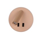 Sieninis šviestuvas Furla LED 8W 3000K Aukso (WL-53742-1-GD)