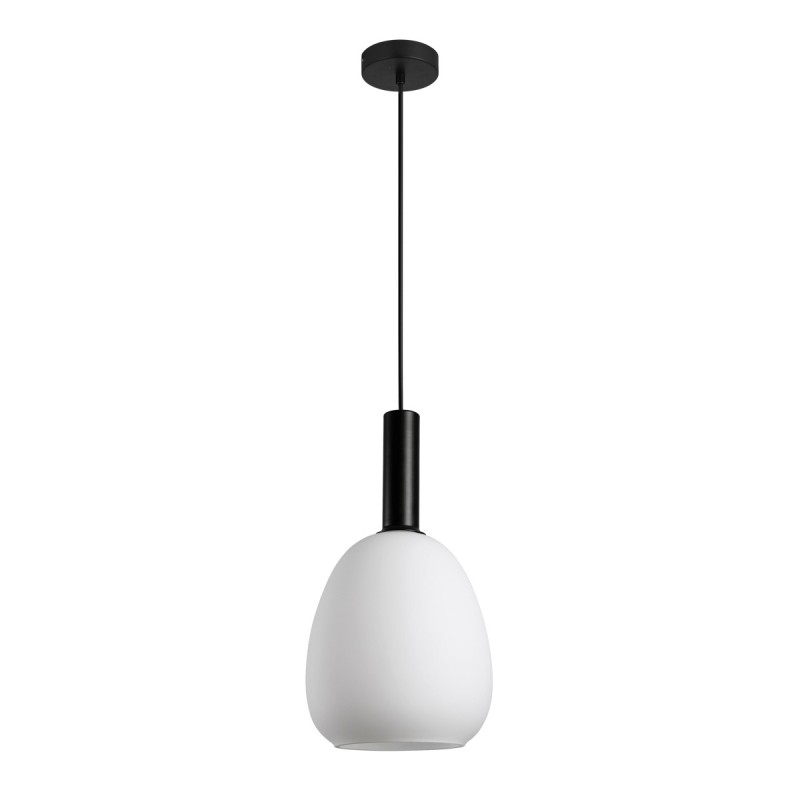 Pakabinamas šviestuvas Gater 1xE27 Juoda (PND-23541-1-BK-OP)