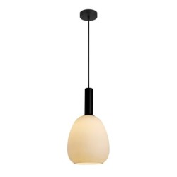 Pakabinamas šviestuvas Gater 1xE27 Juoda (PND-23541-1-BK-OP)