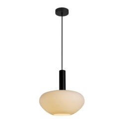 Pakabinamas šviestuvas Gater 1xE27 Juoda (PND-23541A-1-BK-OP)
