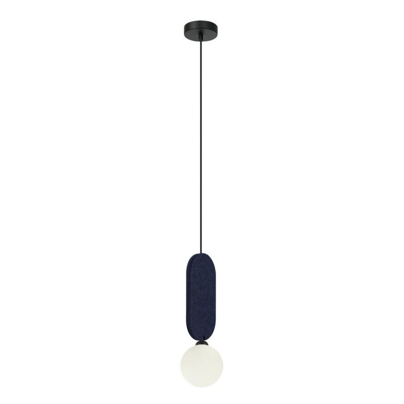Pakabinamas šviestuvas Lorenzo 1xG9 Mėlyna (PND-59815-1-BLU)