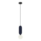 Pakabinamas šviestuvas Lorenzo 1xG9 Mėlyna (PND-59815-1-BLU)