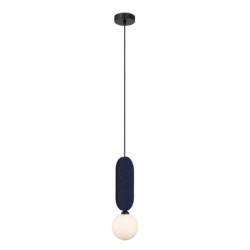 Pakabinamas šviestuvas Lorenzo 1xG9 Mėlyna (PND-59815-1-BLU)