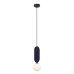 Pakabinamas šviestuvas Lorenzo 1xG9 Mėlyna (PND-59815-1-BLU)