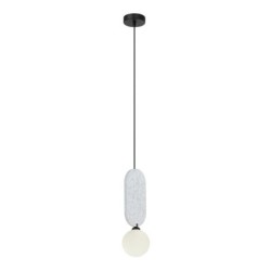 Pakabinamas šviestuvas Lorenzo 1xG9 Pilka (PND-59815-1-LGR)
