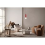 Pakabinamas šviestuvas Lorenzo 1xG9 Raudona (PND-59815-1-RED)
