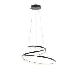 Pakabinamas šviestuvas Lorila LED 60W 3000, 4000, 6000K Juoda (PND-2168-M-BK)