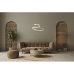 Pakabinamas šviestuvas Lorila LED 60W 3000, 4000, 6000K Aukso (PND-2168-M-GD)