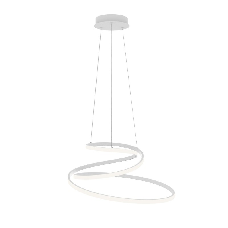 Pakabinamas šviestuvas Lorila LED 60W 3000, 4000, 6000K Balta (PND-2168-M-WH)