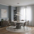 Pakabinamas šviestuvas Lorila LED 60W 3000, 4000, 6000K Balta (PND-2168-M-WH)