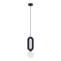 Pakabinamas šviestuvas Masso 1xG9 Mėlyna (PND-59839-1-BLU)