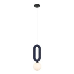 Pakabinamas šviestuvas Masso 1xG9 Mėlyna (PND-59839-1-BLU)