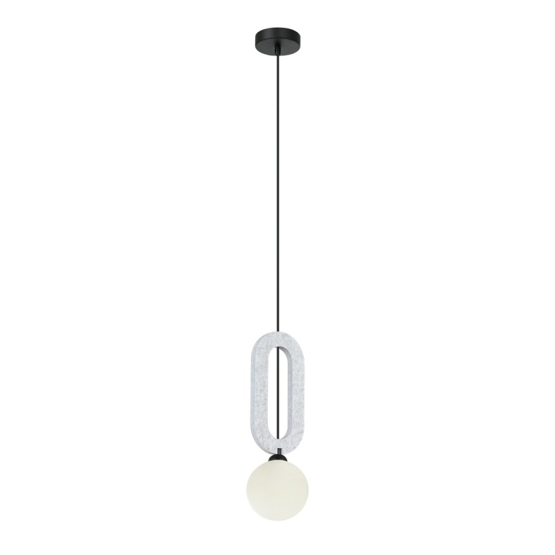 Pakabinamas šviestuvas Masso 1xG9 Pilka (PND-59839-1-LGR)