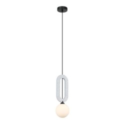 Pakabinamas šviestuvas Masso 1xG9 Pilka (PND-59839-1-LGR)
