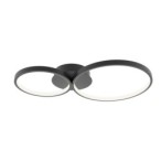 Lubinis šviestuvas Maver LED 30W 3000, 4000, 6000K Juoda (SPL-20452-2-BK)