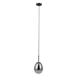 Pakabinamas šviestuvas Meolo 1xE14 Matinė Juoda (PND-40825-1-BK)