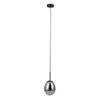 Pakabinamas šviestuvas Meolo 1xE14 Matinė Juoda (PND-40825-1-BK)