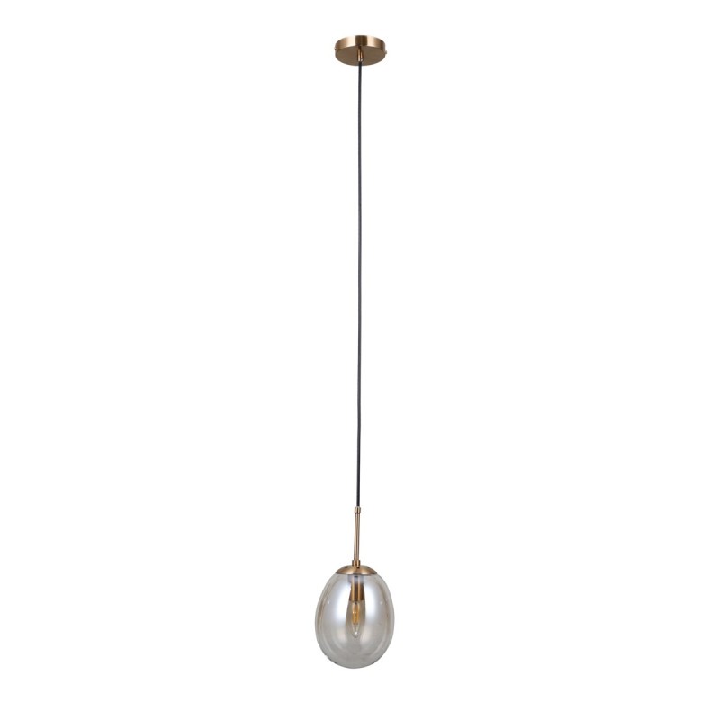 Pakabinamas šviestuvas Meolo 1xE14 Aukso (PND-40825-1-GD)