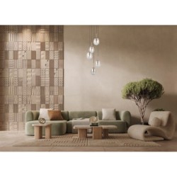 Pakabinamas šviestuvas Meolo 5xE14 Aukso (PND-40825-5-GD)