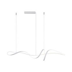 Pakabinamas šviestuvas Mila LED 40W 3000, 4000, 6000K Balta (PND-23523-WH)