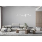 Pakabinamas šviestuvas Mila LED 40W 3000, 4000, 6000K Balta (PND-23523-WH)