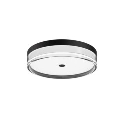 Lubinis šviestuvas Molino LED 24W 2800, 4000, 6000K Juoda (PLF-64536-S-BK)