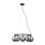 Pakabinamas šviestuvas Molite 5xG9 Matinė Juoda (PND-1098-5R-BK)