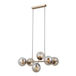 Pakabinamas šviestuvas Molite 6xE14 Aukso (PND-1098-6-HB)