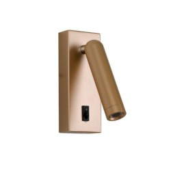Sieninis šviestuvas Nova LED 2.5W 3000K Aukso (WL-46376-1-GD)