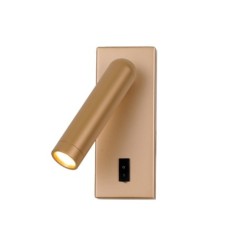 Sieninis šviestuvas Nova LED 2.5W 3000K Aukso (WL-46376-1-GD)