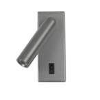 Sieninis šviestuvas Nova LED 2.5W 3000K Pilka (WL-46376-1-GR)