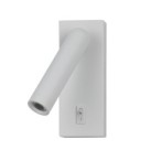 Sieninis šviestuvas Nova LED 2.5W 3000K Balta (WL-46376-1-WH)