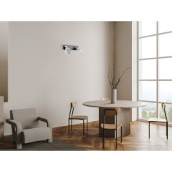 Lubinis šviestuvas Orella LED 8W 3000K Matinė Juoda Aukso (WL-34393-2-BK-HBR)