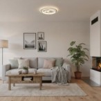 Pakabinamas šviestuvas Parco LED 55W 3000, 4000, 6500K Balta (CLN-52185A-WH)
