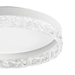 Pakabinamas šviestuvas Rante LED 58W 3000, 4000, 6500, 3000, 6000K Balta (PLF-68590-WH)